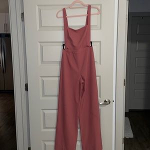 HOUSE OF CB crepe jumpsuit.